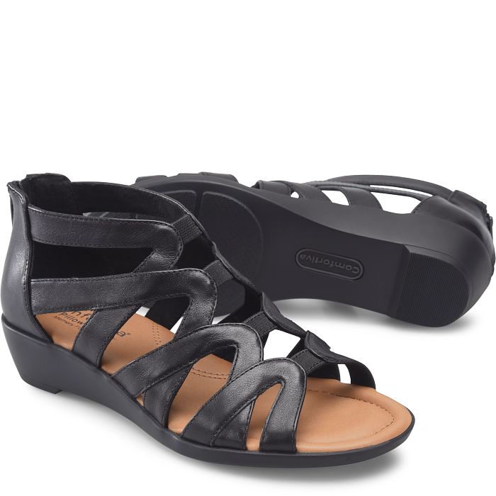 comfortiva Eternia Sandals Black