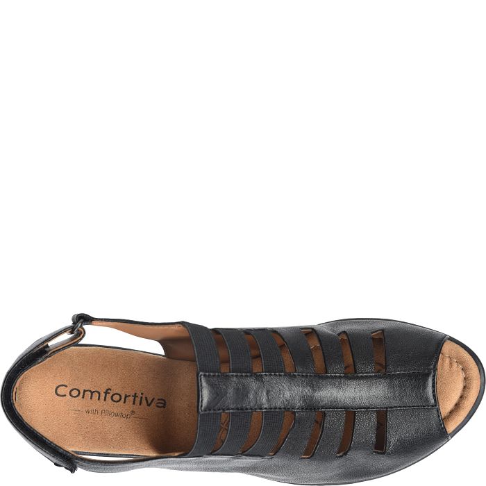 Comfortiva Faye Heels Black