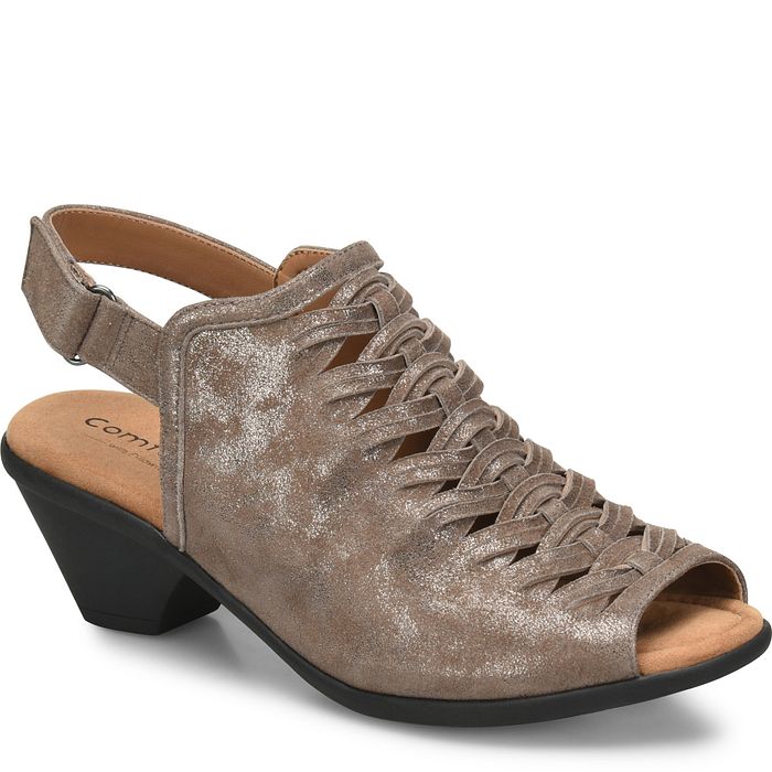Comfortiva Finella Heels Smoke (Metallic)
