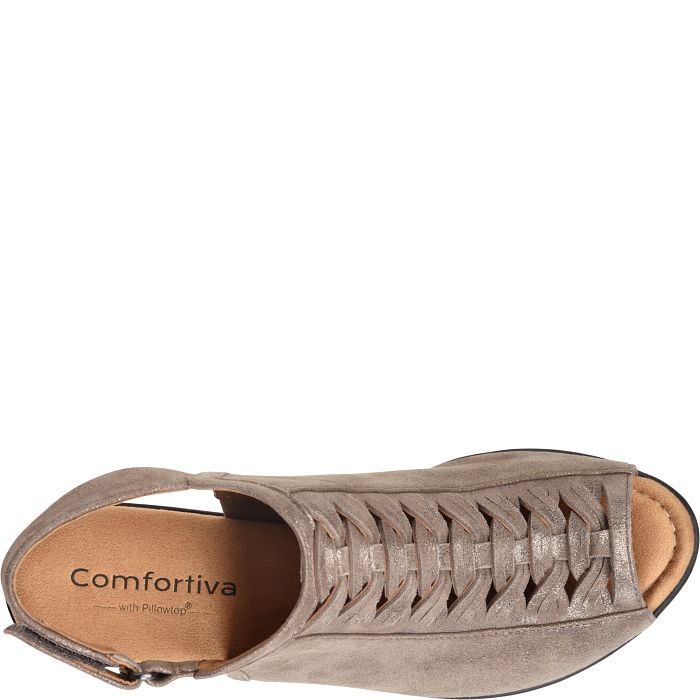 Comfortiva Finella Heels Smoke (Metallic)