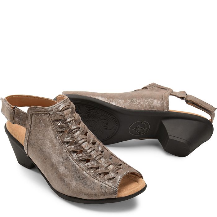 comfortiva Finella Heels Smoke (Metallic)