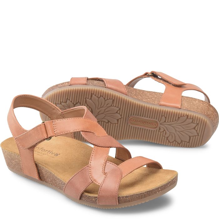 comfortiva Garner Sandals Luggage/Cognac (Tan)