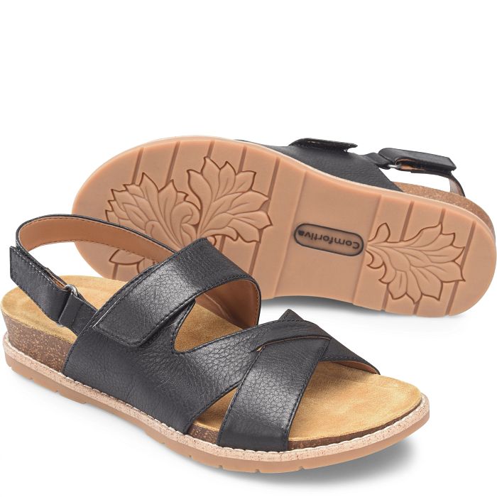 comfortiva Genata Sandals Black