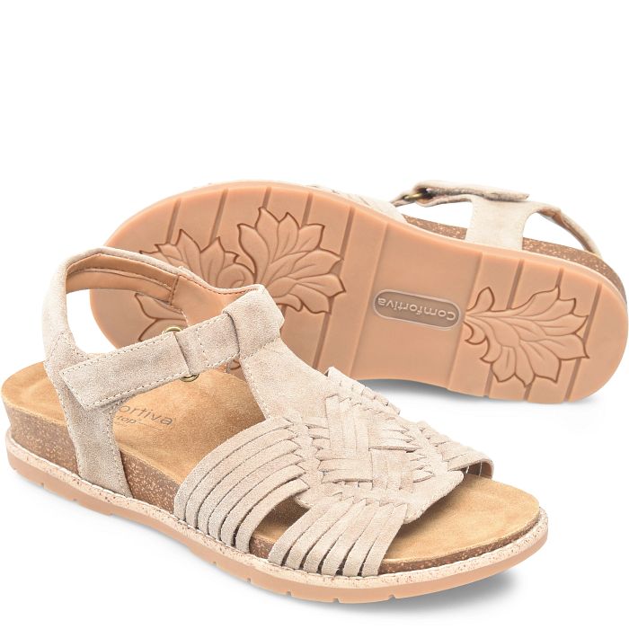 comfortiva Gladia Sandals Light Grey (Grey)