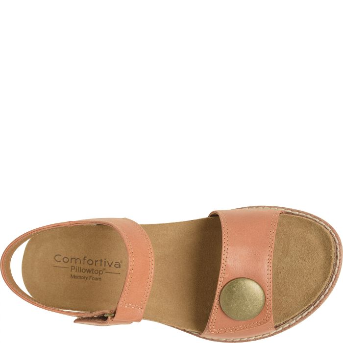 Comfortiva Gwen Sandals Luggage (Tan)