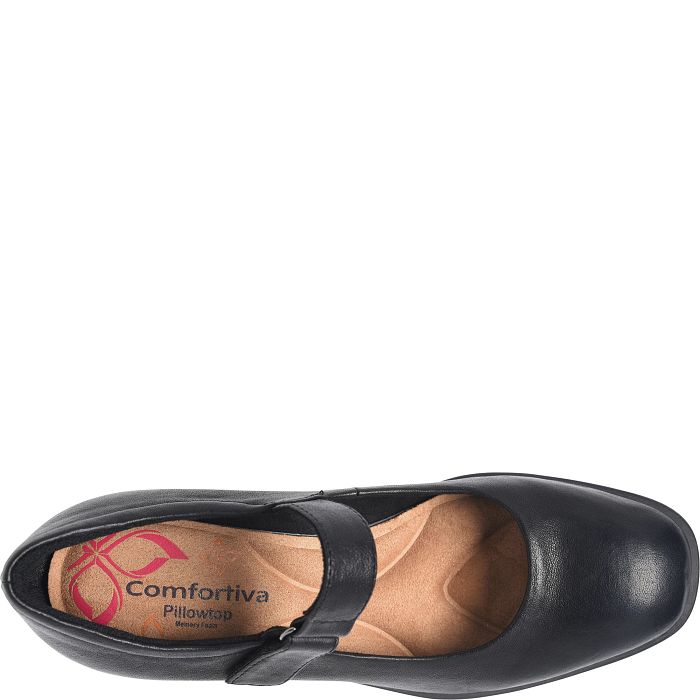 Comfortiva Hayes Heels Black