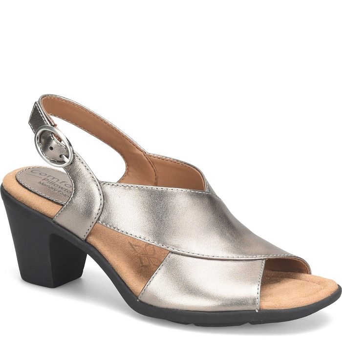 Comfortiva Katara Heels Anthracite (Metallic)
