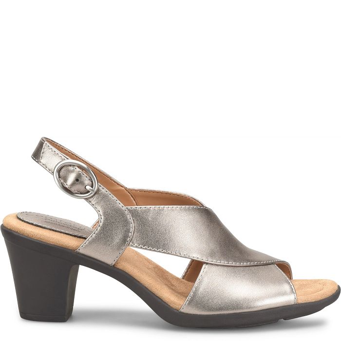 Comfortiva Katara Heels Anthracite (Metallic)
