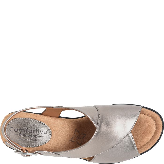 Comfortiva Katara Heels Anthracite (Metallic)