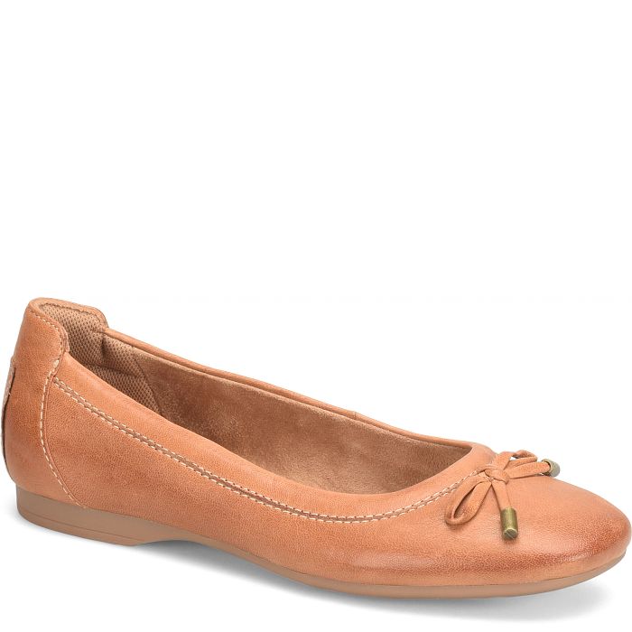 Comfortiva Keegan Flats Luggage (Tan)