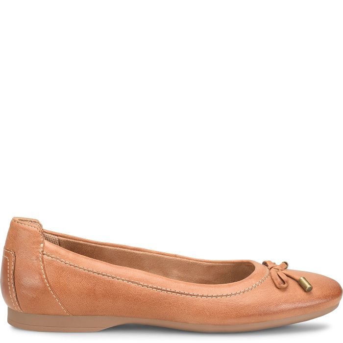 Comfortiva Keegan Flats Luggage (Tan)