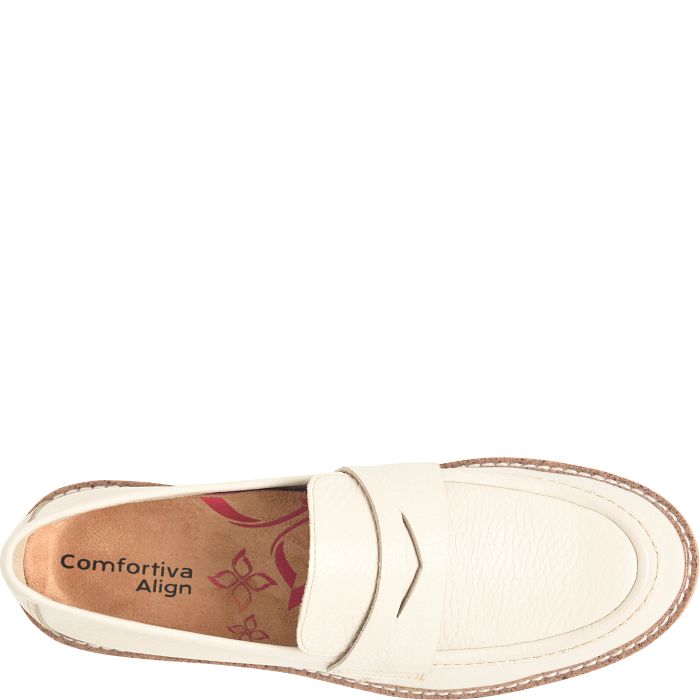 Comfortiva Lakota Slip-ons & Lace-ups Cream (White)