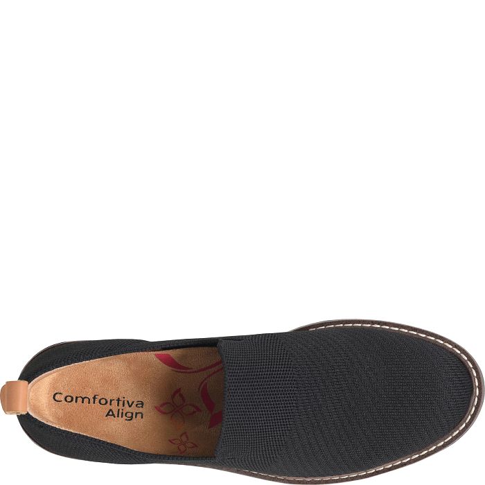 Comfortiva Lexya Flats Black