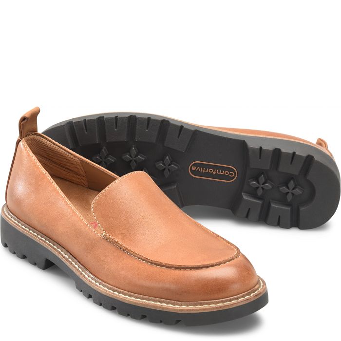 comfortiva Lindee Flats Luggage (Tan)