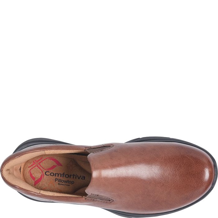 Comfortiva Maki Slip-ons & Lace-ups Cafe (Brown)