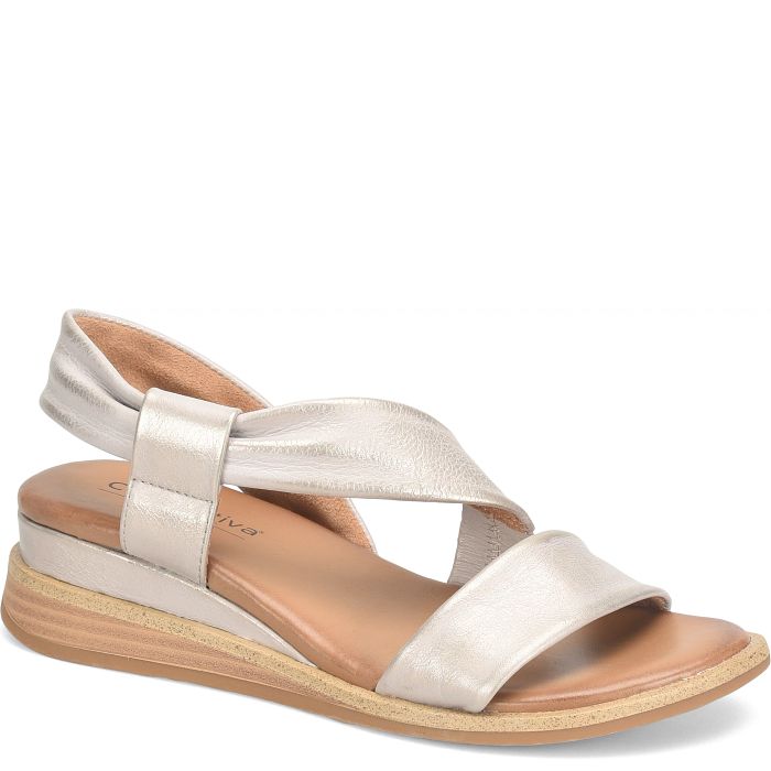 Comfortiva Marcy Wedges Champagne (Metallic)