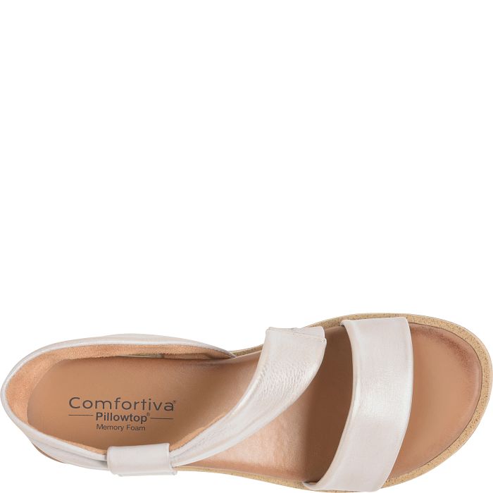 Comfortiva Marcy Wedges Champagne (Metallic)