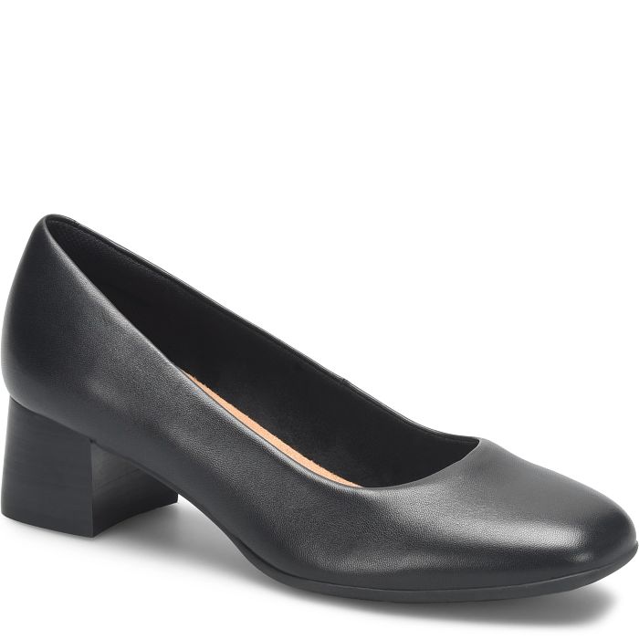 Comfortiva Peach Heels Black
