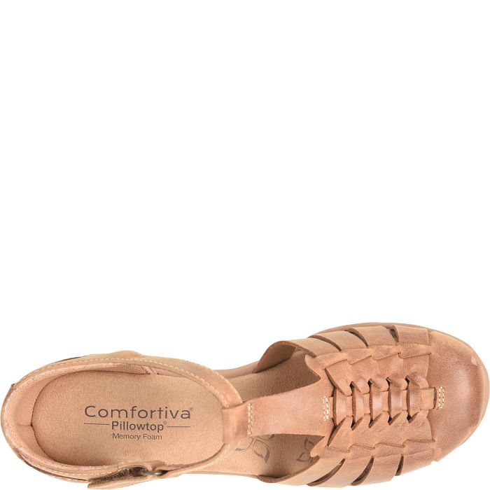 Comfortiva Persa Sandals Almond (Tan)