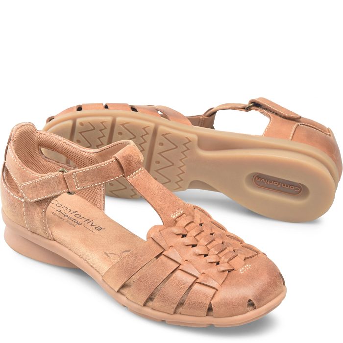 comfortiva Persa Sandals Almond (Tan)
