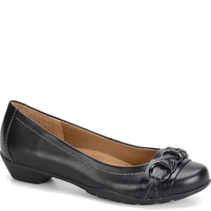 Comfortiva Posie Flats Black