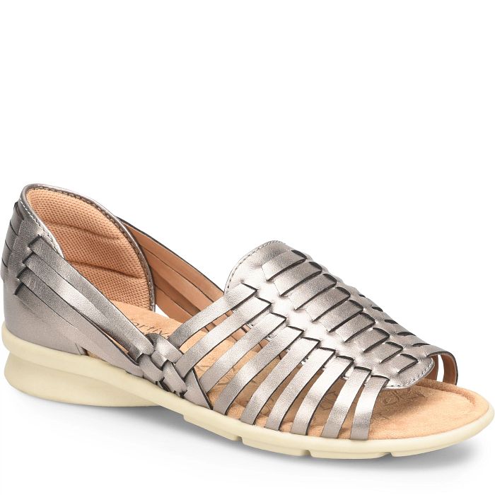 Comfortiva Putnam Sandals Anthracite (Metallic)