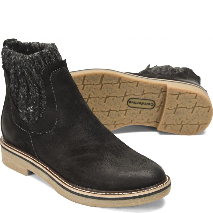 comfortiva Rawnie Boots & Booties Black Suede (Black)