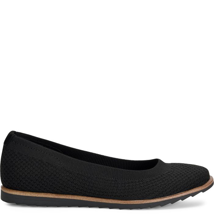 Comfortiva Rena Flats Black