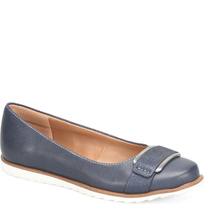 Comfortiva Rhoda Flats Midnight Navy (Blue)