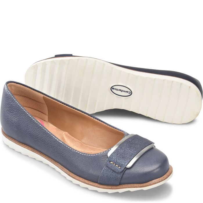 comfortiva Rhoda Flats Midnight Navy (Blue)