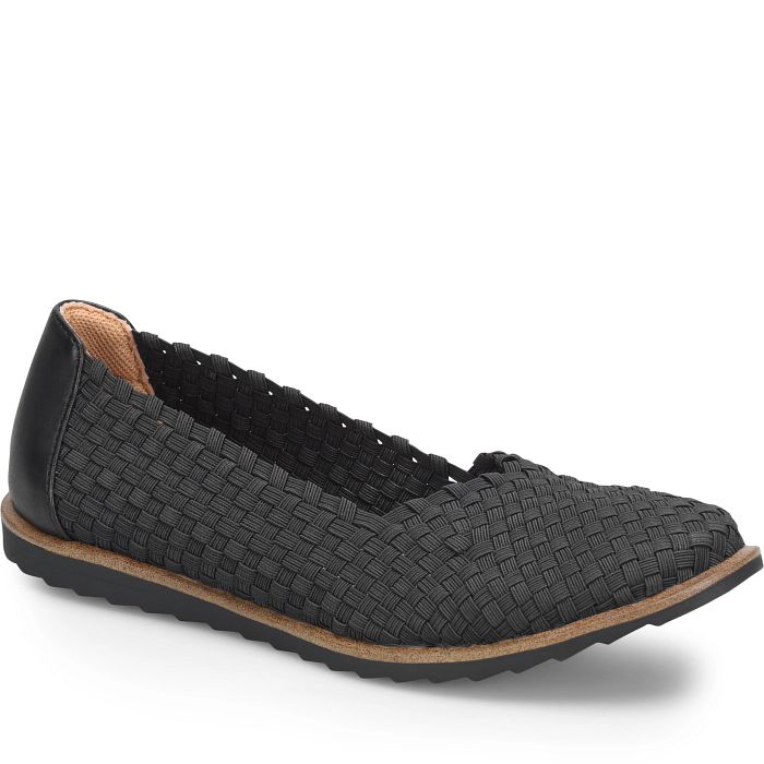 Comfortiva Riya Flats Black