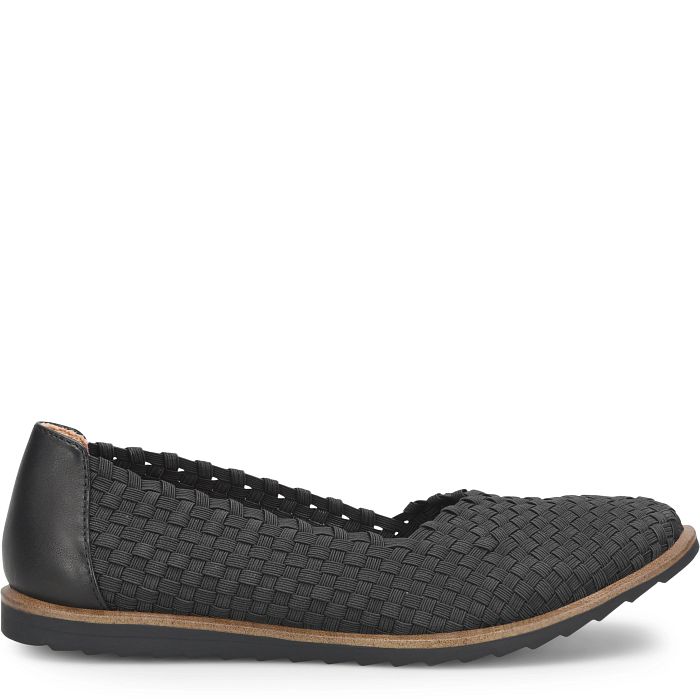 Comfortiva Riya Flats Black