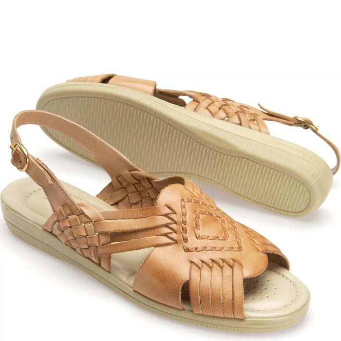 comfortiva Tela Sandals Natural (Tan)