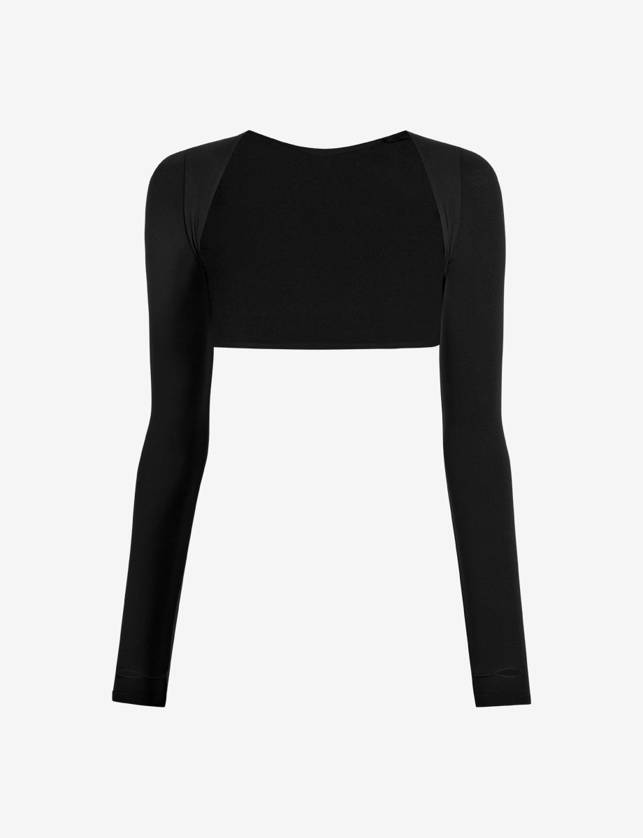 commando Ballet Body Shrug with Thumbholes