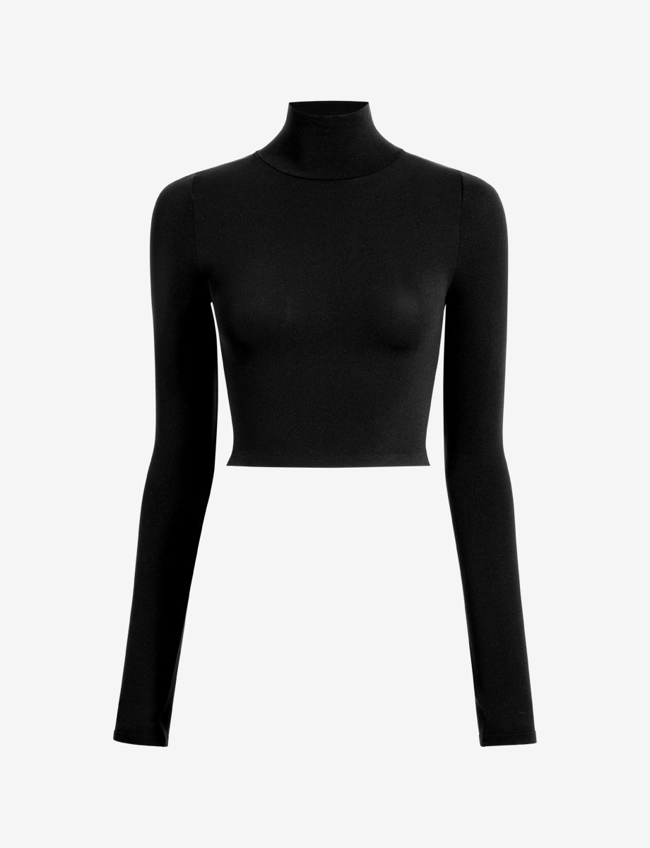 commando Ballet Body Turtleneck Crop Top