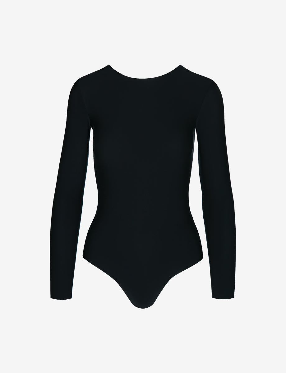 commando Butter Long Sleeve Crewneck Bodysuit