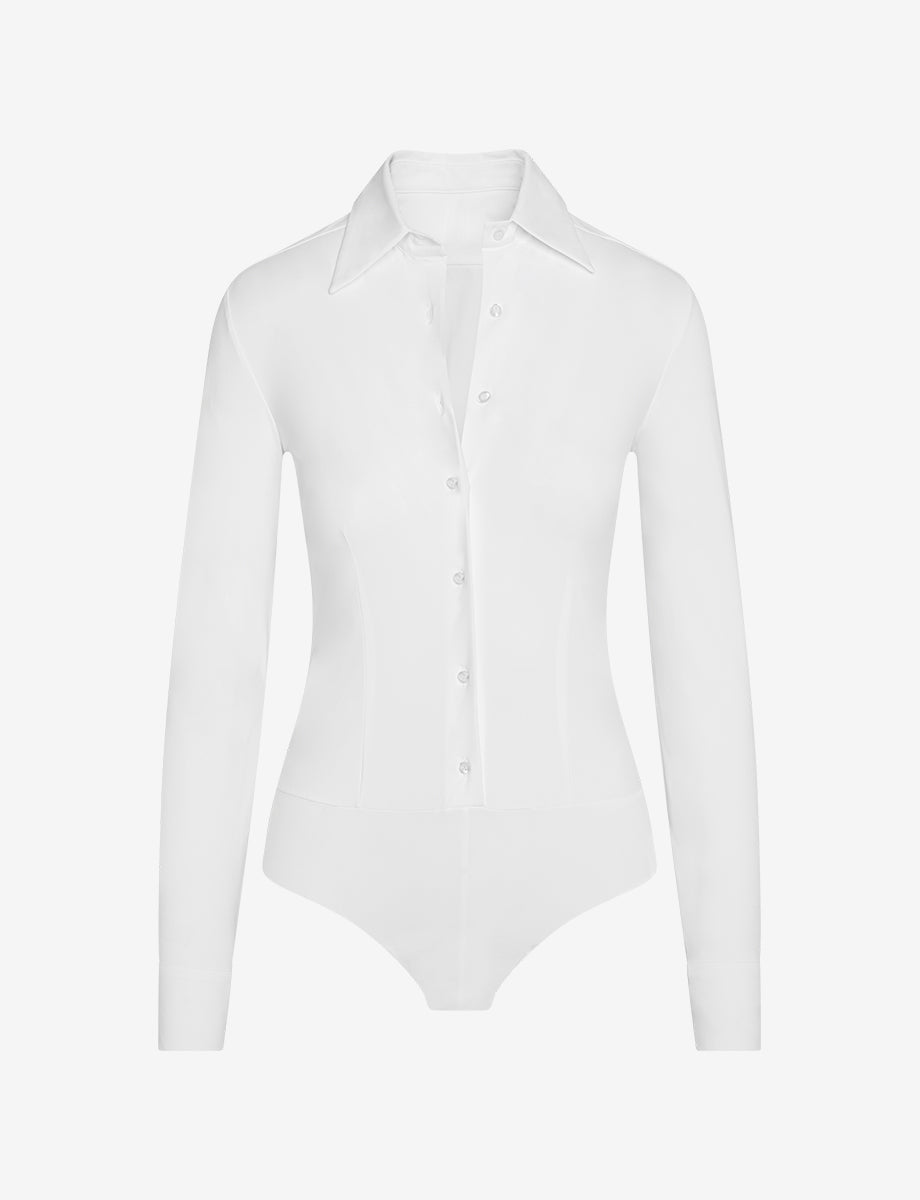 commando Classic Button Down Bodysuit