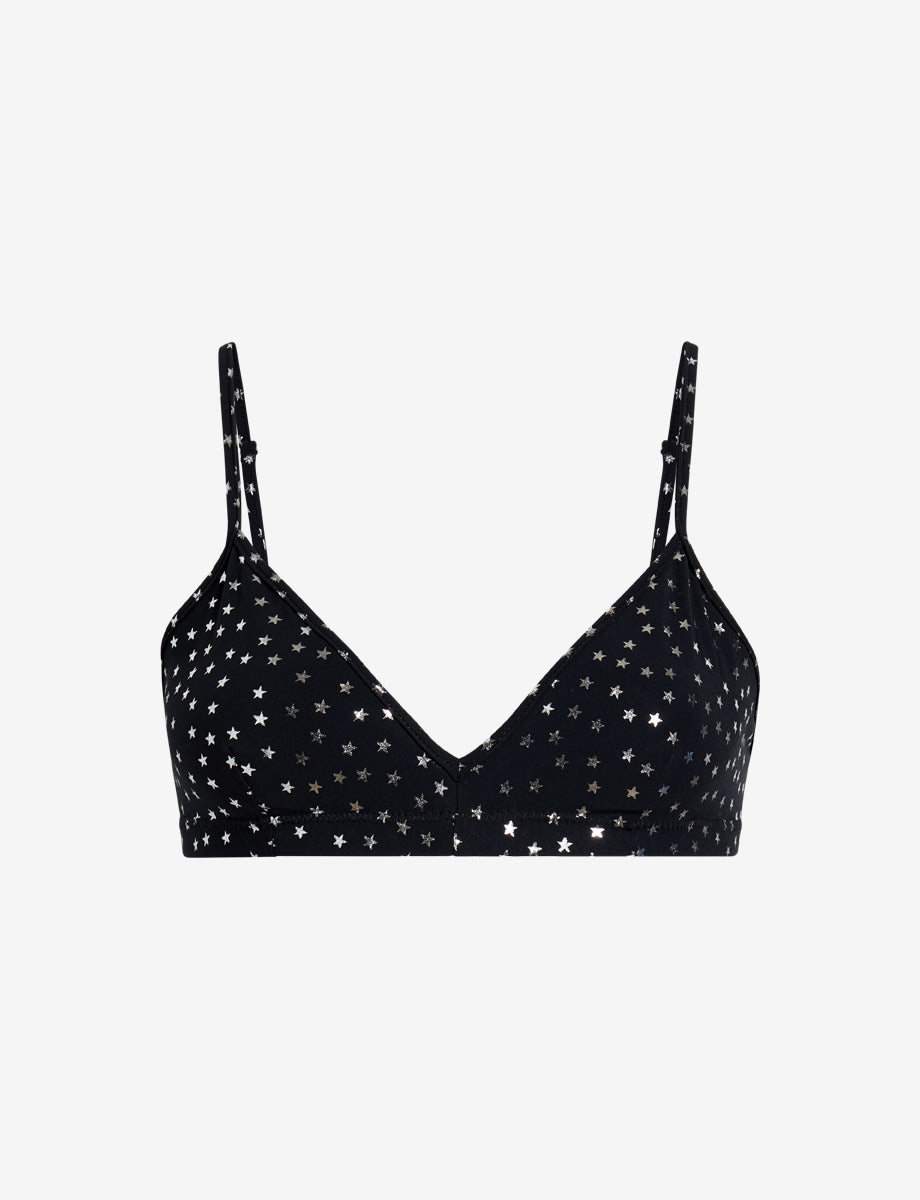 commando Classic Print Bralette