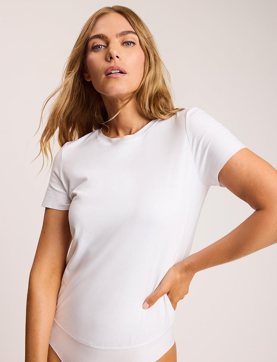 Commando Essential Cotton Crew Bodysuit