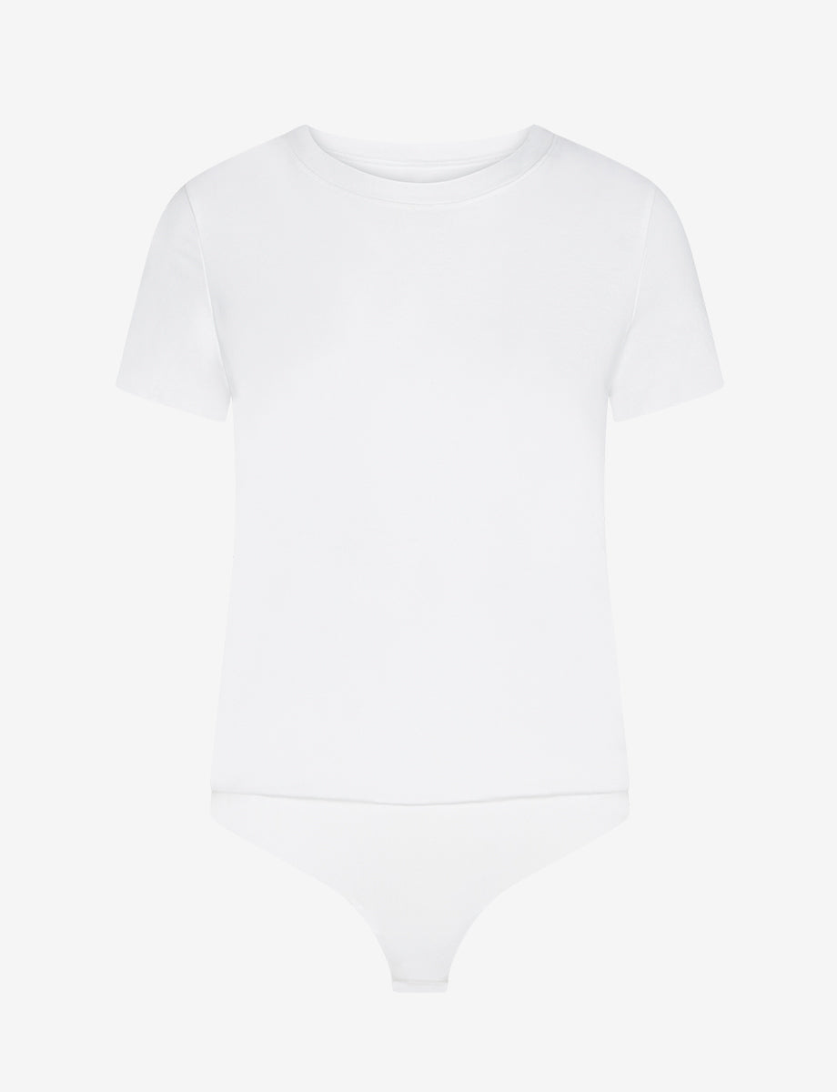 commando Essential Cotton Crew Bodysuit