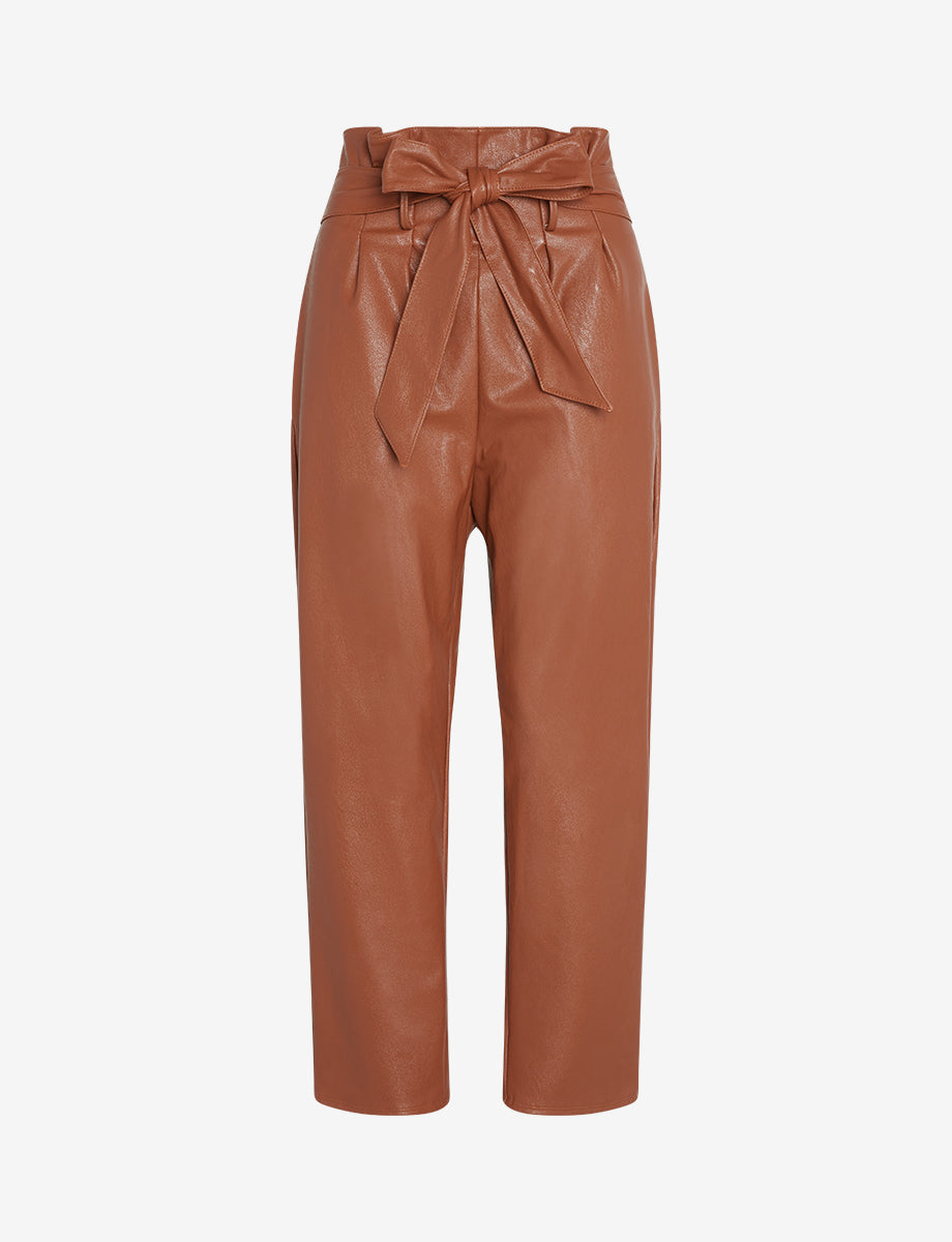 Commando Faux Leather Paperbag Pants