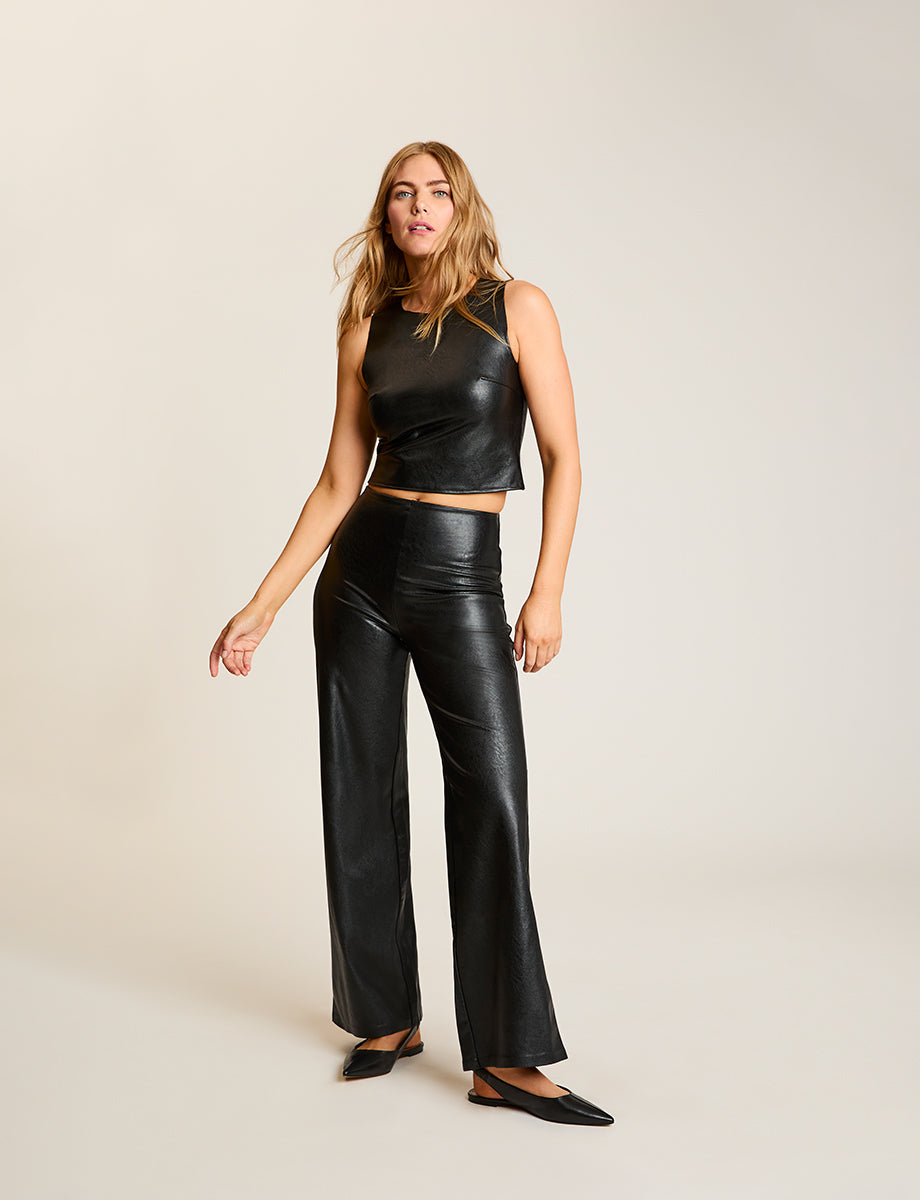 Commando Faux Leather Shell