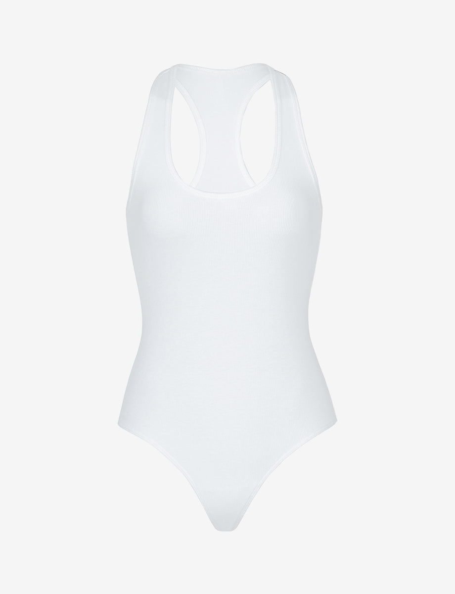 commando Luxury Rib Racerback Tank Bodysuit