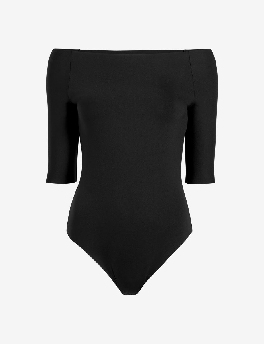 commando Neoprene Boatneck Bodysuit