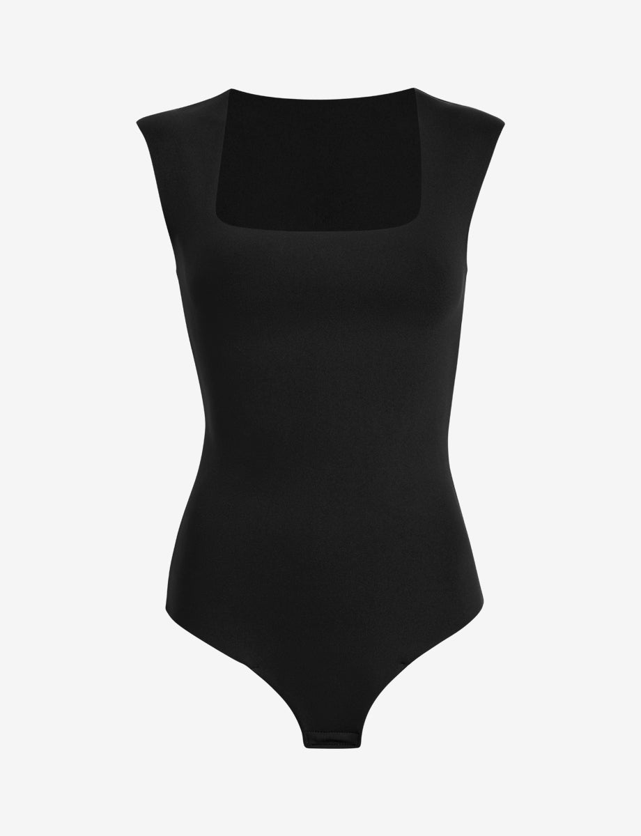 commando Neoprene Cap Sleeve Bodysuit
