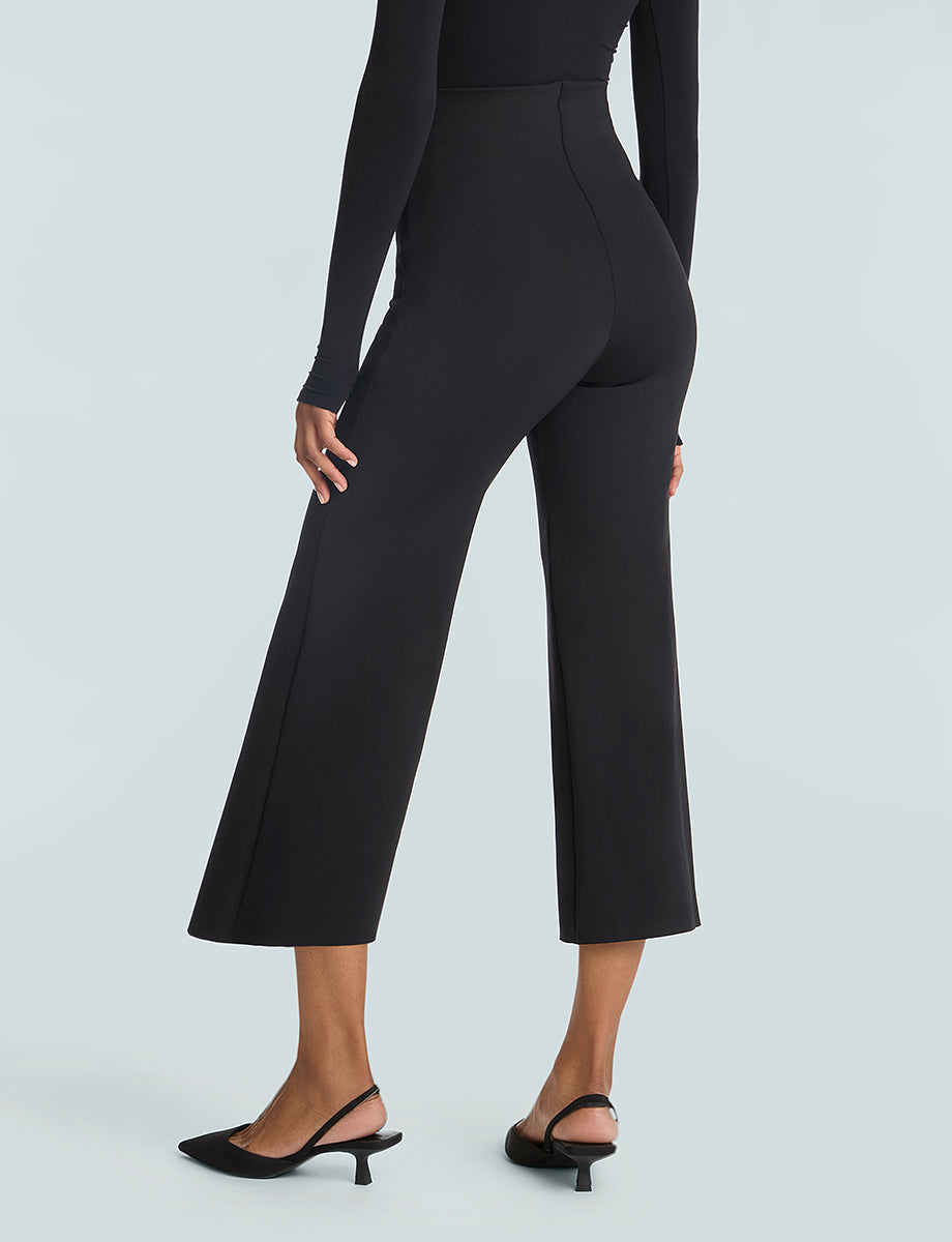 Commando Neoprene Cropped Wide Leg Pant