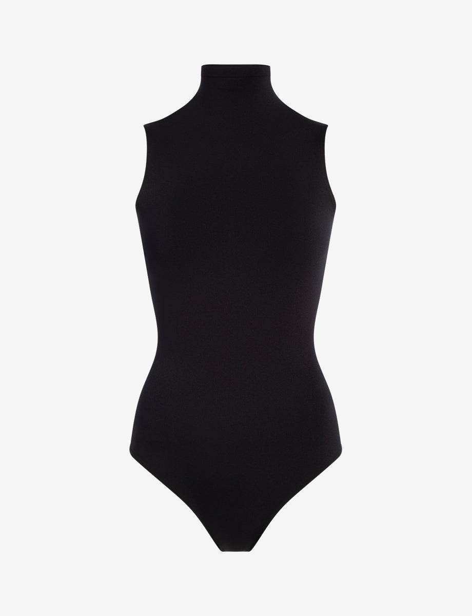 commando Prima Ballet Sleeveless Mockneck Bodysuit