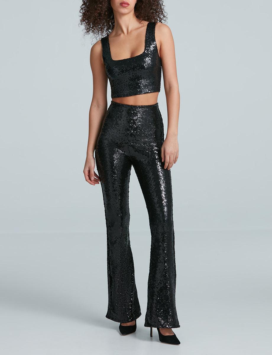 Commando Sequin Flared Legging