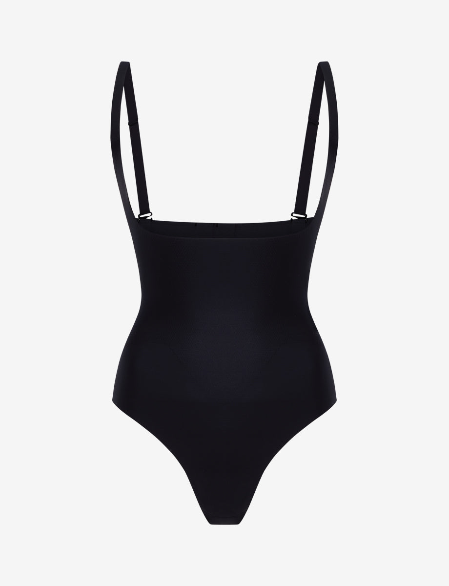 commando Zone Smoothing Open Bust Bodysuit