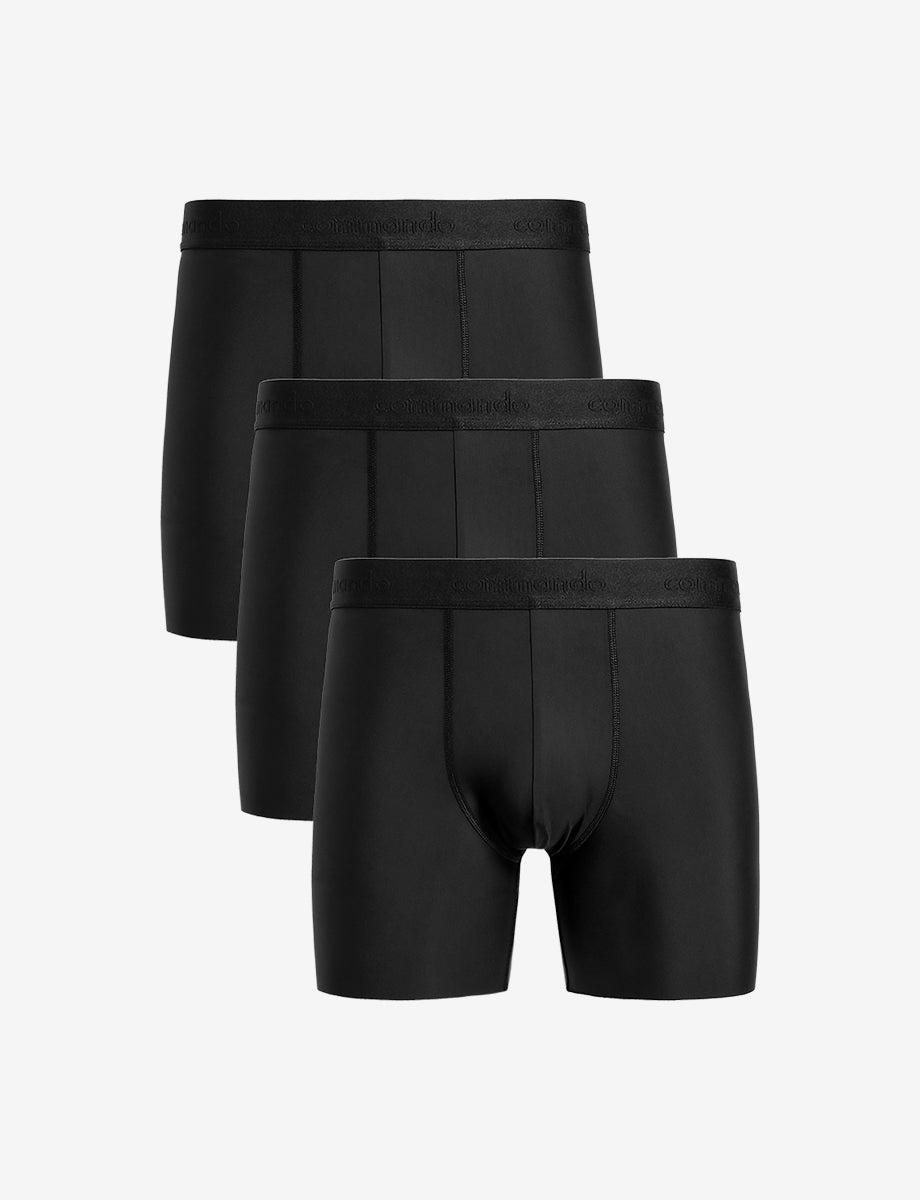 commando Men's Classic Microfiber Boxer Brief 3-Pack